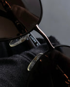 "LOEWE" Temple chain detail teardrop frame sunglasses