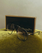 "Christian Dior" 80's Oversized aviator sunglasses