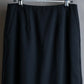 "MAISON MARGIELA" Side zip design mid ength flared skirt