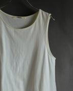 "LIMI feu" Asymmetrical hem cut sleeveless dress