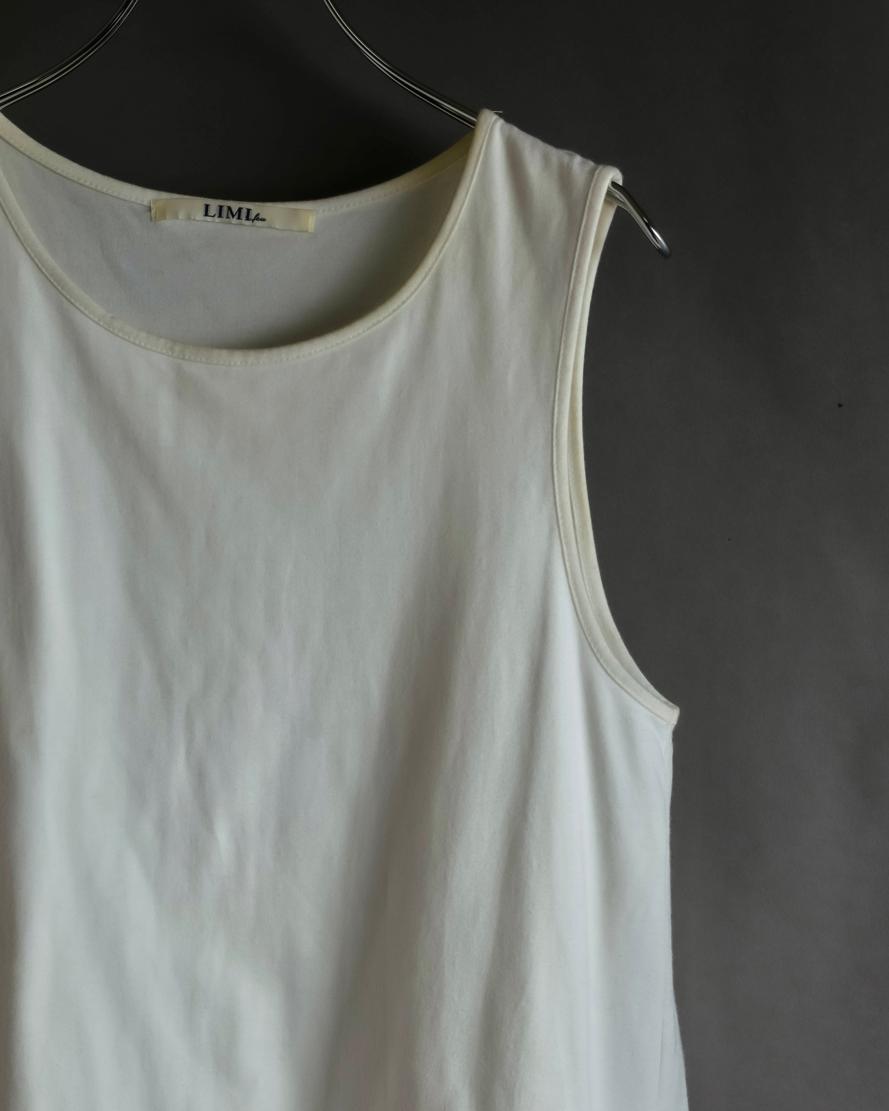 "LIMI feu" Asymmetrical hem cut sleeveless dress