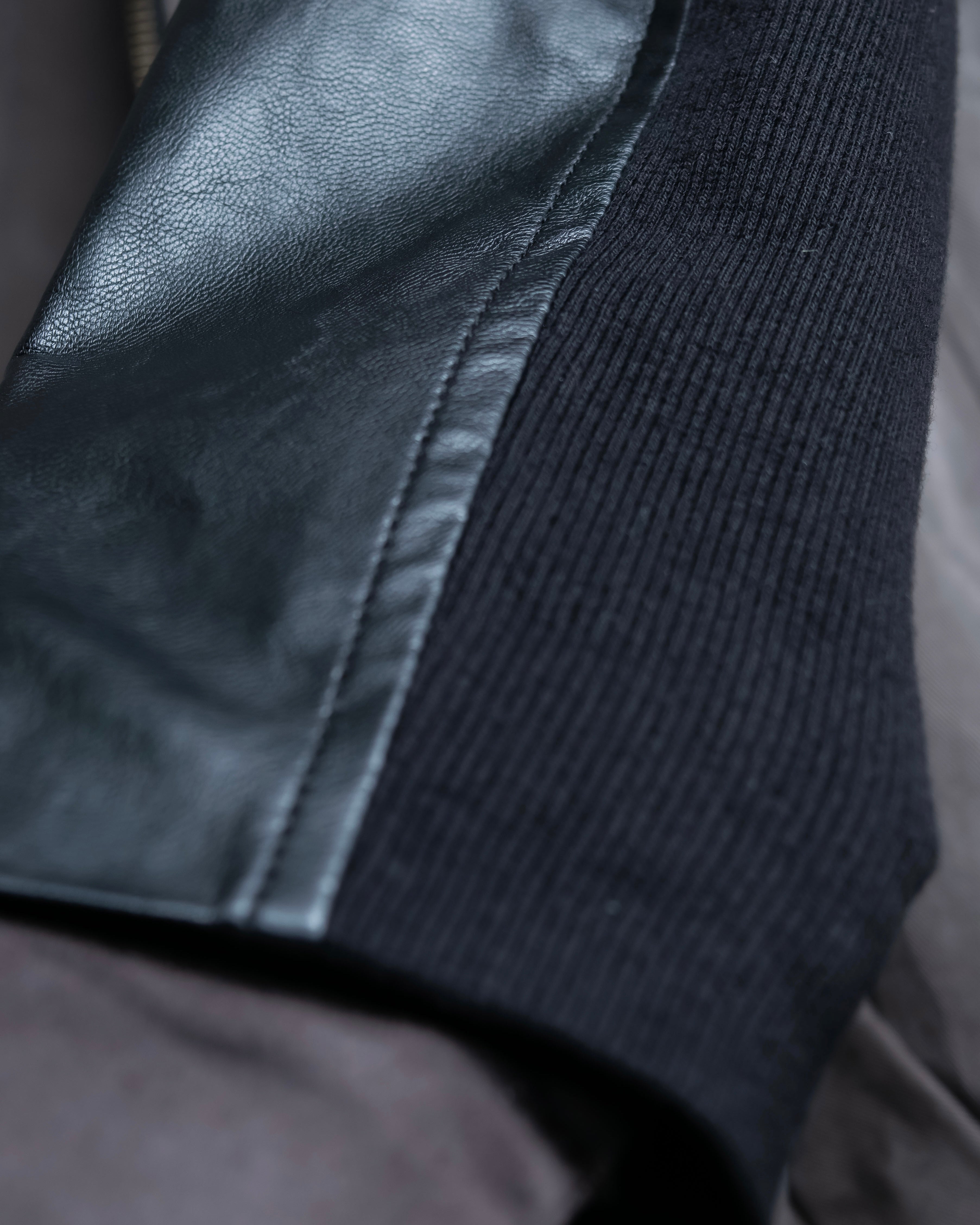 “DOUBLE STANDARD CLOTHING” Designed sleeve hooded middle coat