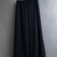 "HERMES" 100% silk straight silhouette maxi skirt