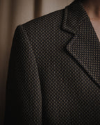 "VALENTINO GARAVANI BOUTIQUE"
Late 80’s - Early 90’s soft-structured birdseye wool tailored jacket