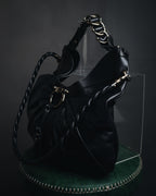 –SPECIAL– "Salvatore Ferragamo"
00’s Gancini gathered leather hobo bag