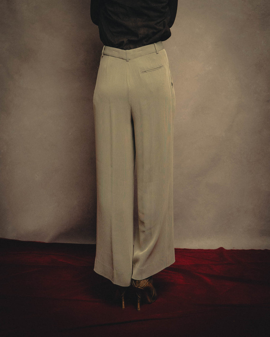 -SPECIAL- “HERMÈS“ Late 90’s-2010’s Fluid striped wide trousers