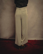 -SPECIAL- “HERMÈS“ Late 90’s-2010’s Fluid striped wide trousers