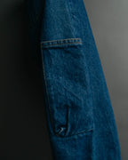 “Balenciaga” 2016-18’s tapered denim pants with neon back patch