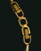 "Christian Dior" 80's-90's Gold tone rhinestone necklace