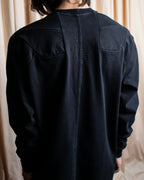 "Rick Owens" 21SS shoulder cutting designed sweatshirt