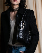 "Salvatore Ferragamo" Gancini motif leather one-handle bag