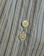 -SPECIAL- "Maison Margiela" 20AW Conceptual double button striped shirt