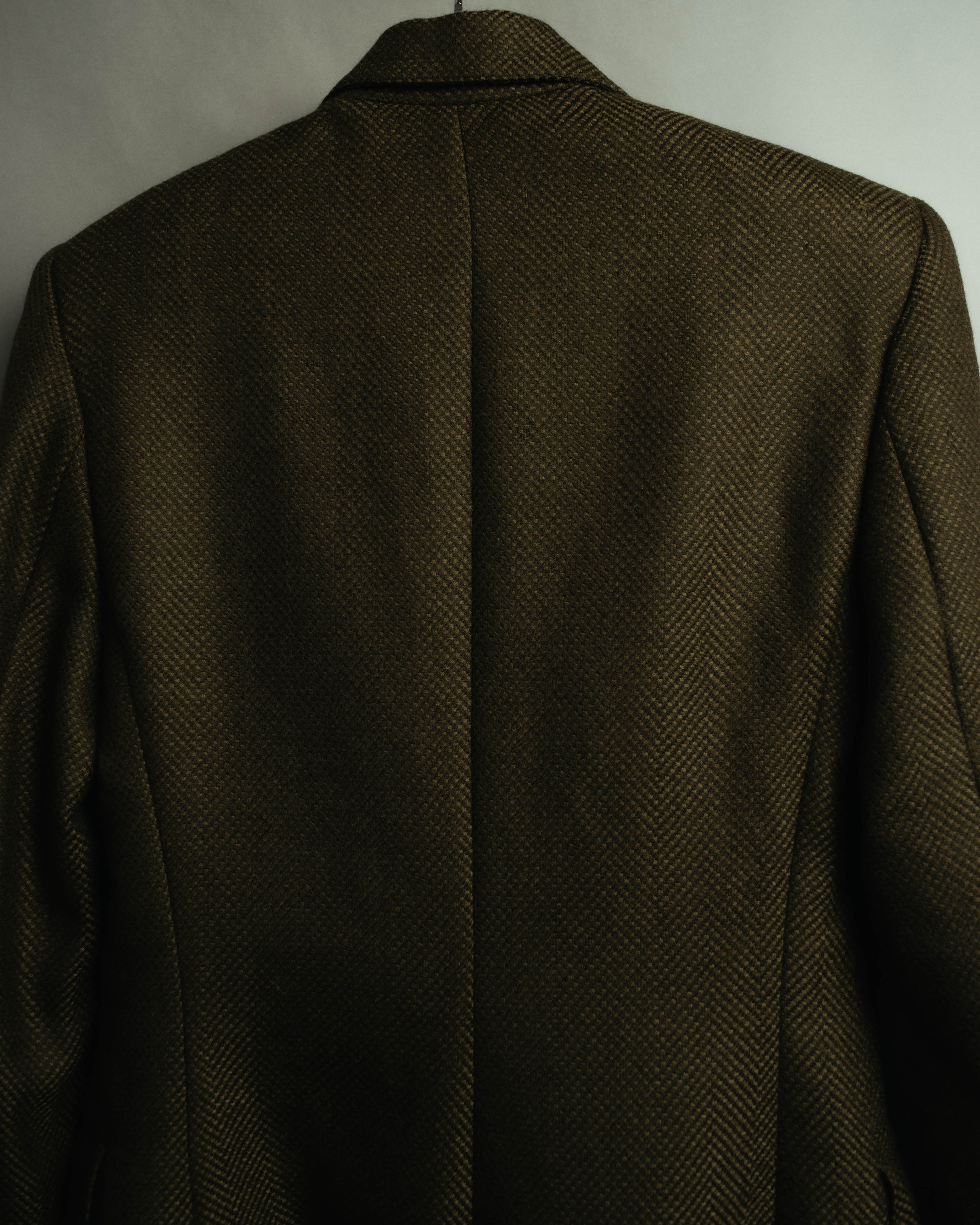 "MISSONI DONNA" 90's Textured knit tailored jacket