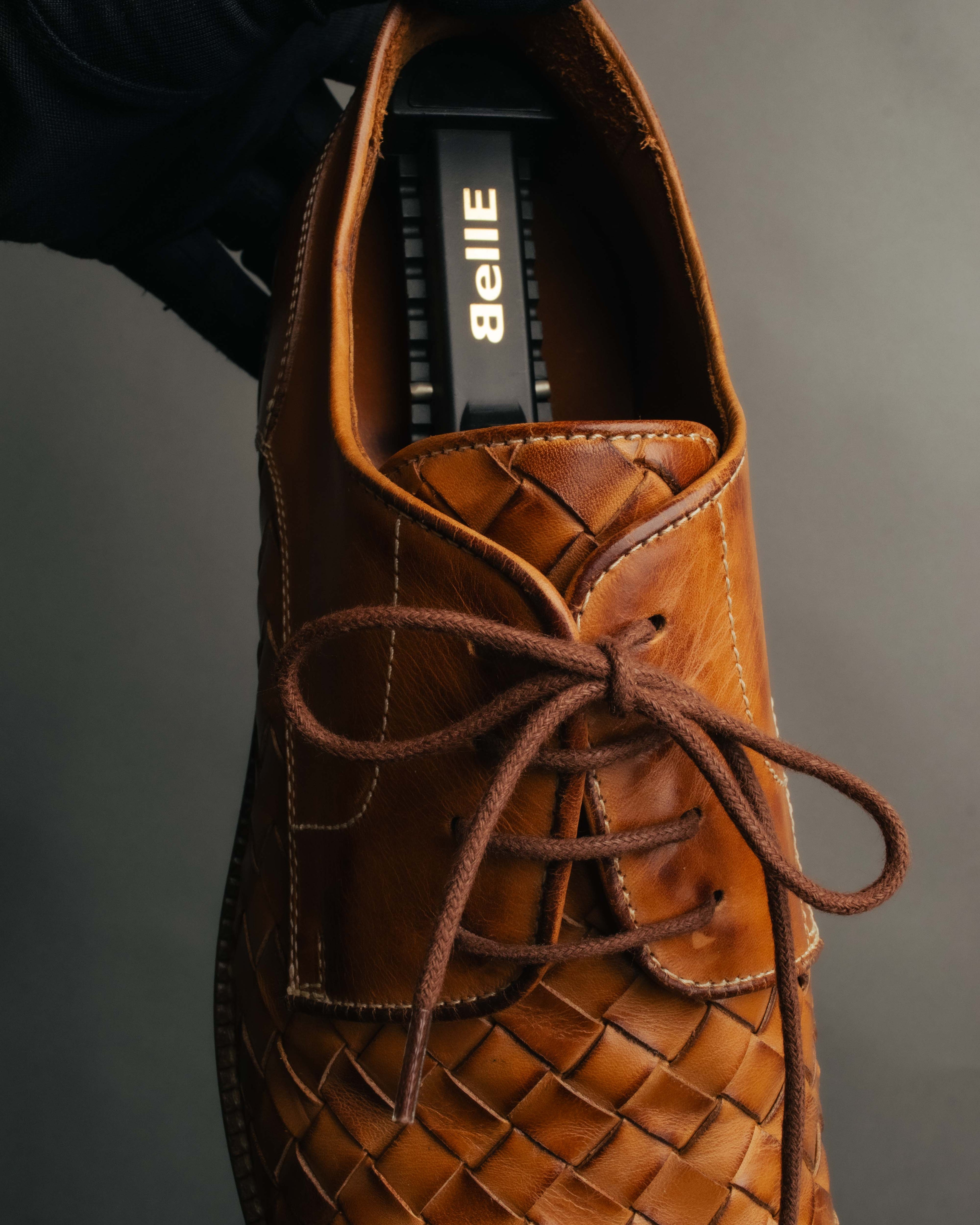 "Vintage" 90’s-00’s Handwoven derby shoes
