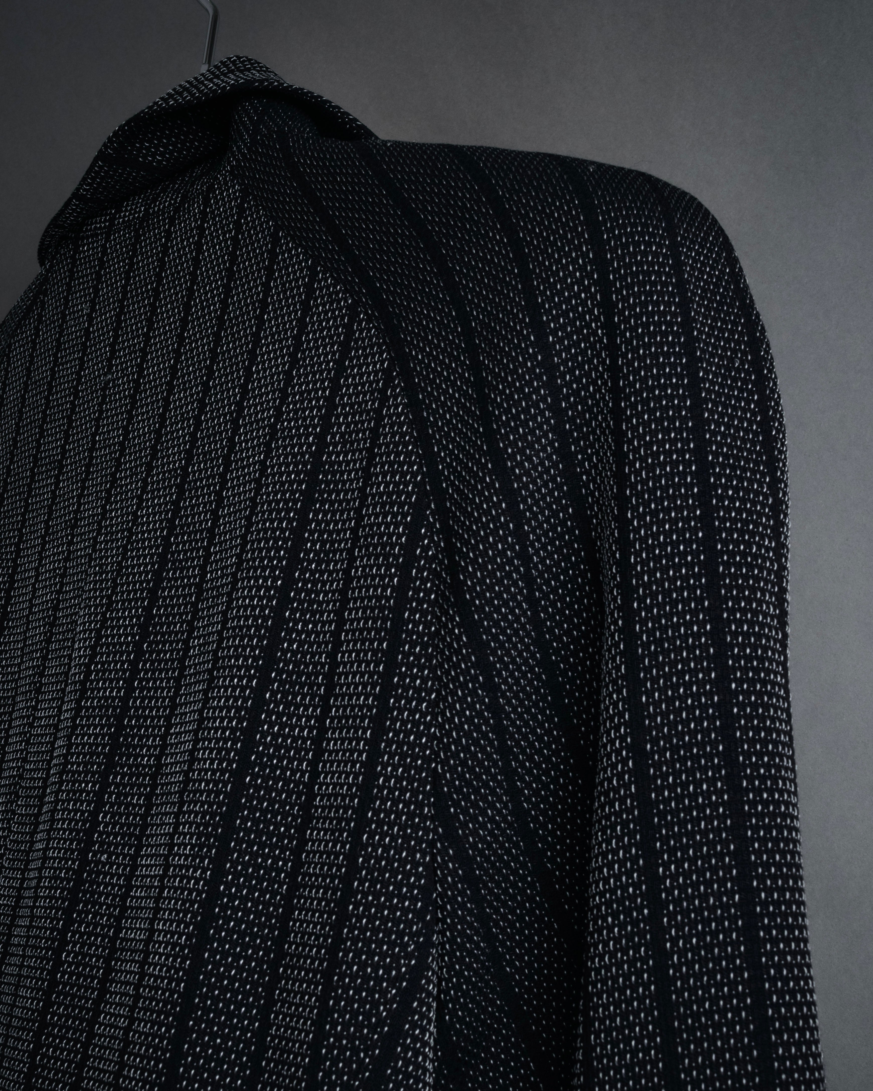 -SPECIAL- “Christian Dior” 90’s Naval motif double breasted jacket