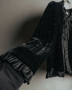 -SPECIAL- “CELINE” 80’s-90’s velvet frilled chain setup