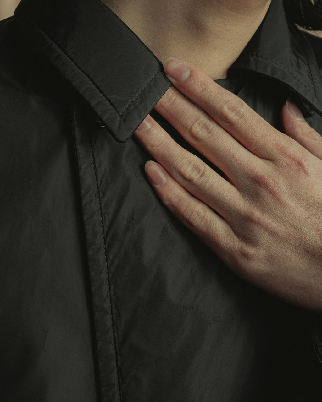 "Max Mara" Reversible belted collar coat