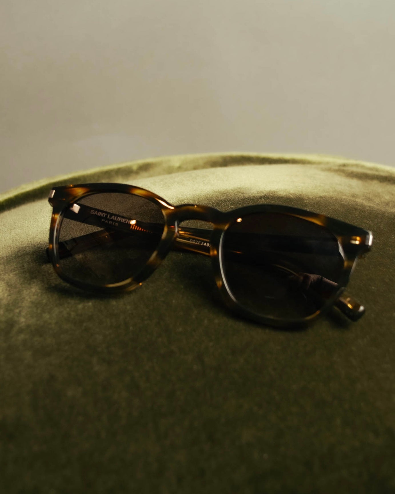 “SAINT LAURENT” YSL Bold 28 Havana sunglasses