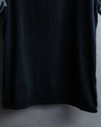 "DOLCE & GABBANA" Black and grey bicolor short sleeve T-shirt