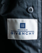 "MONSIEUR GIVENCHY" Double-breasted cashmere blend chesterfield coat
