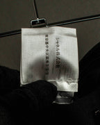 "CHANEL" Fringe design high waist straight cut slacks