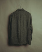 “COMME des GARÇONS SHIRT” 2000's- layered pocket print tailored jacket