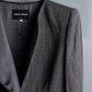 "GIORGIO ARMANI" Drawstring tailored jacket