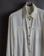 "GUCCI" Double zip pocket design box cut shirt