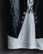 "Emporio Armani" Trompe l'oeil design T-shirt