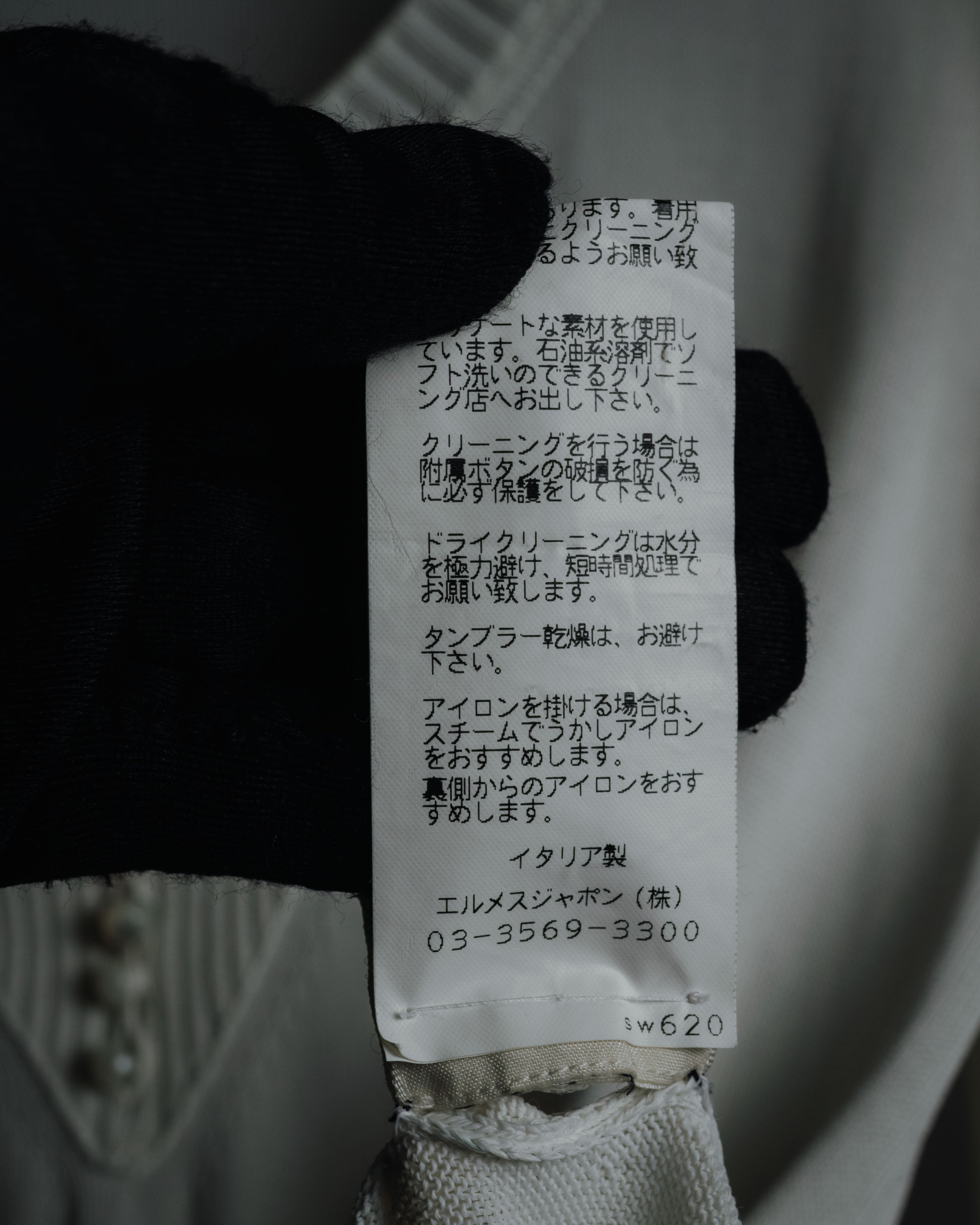 "HERMES" 06’s-10’s Viscose knit dress tunic