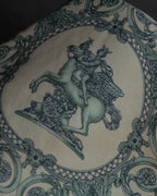 "HERMES" Petit Carre 45 LES TUILERIES silk scarf