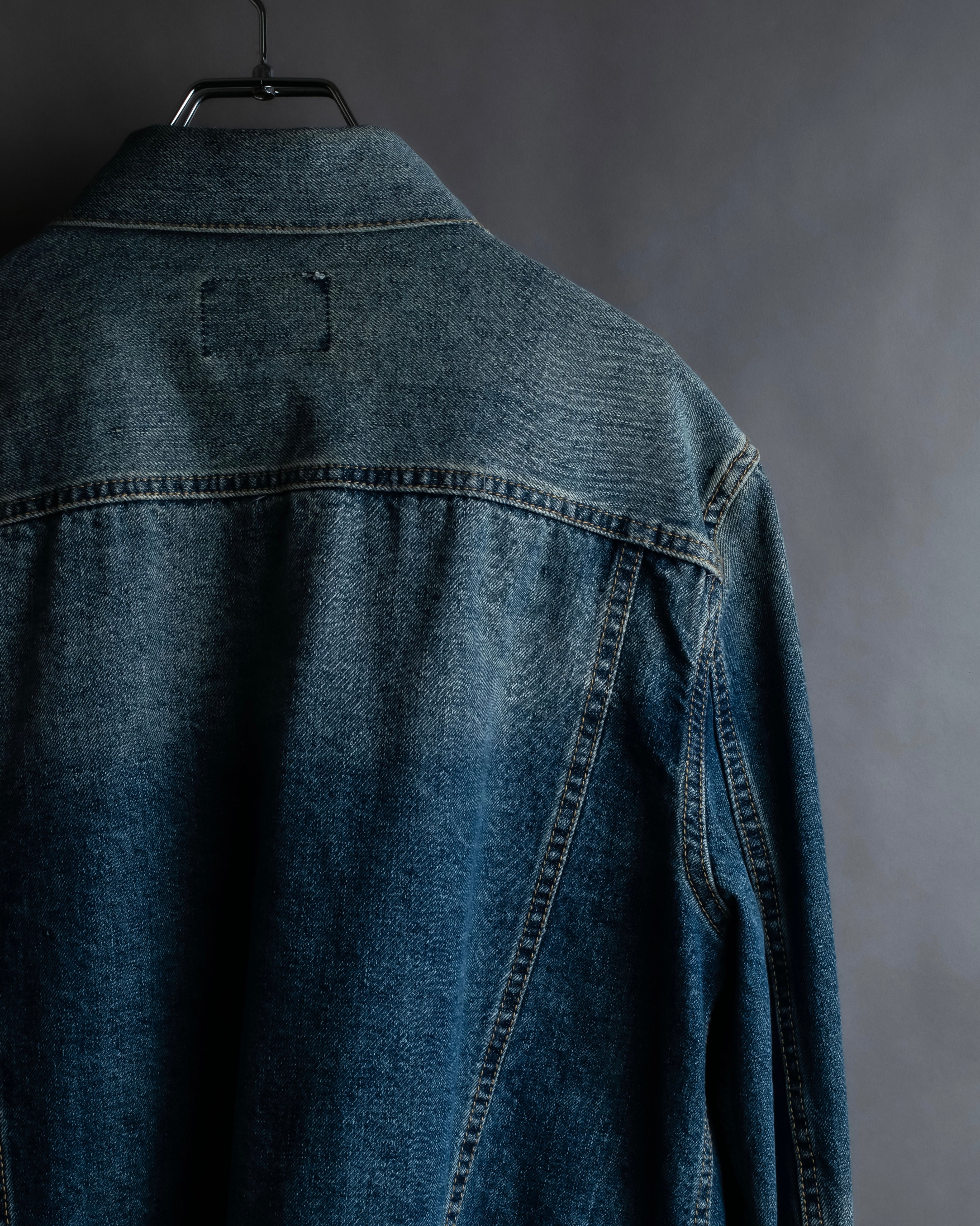 "NUMBER (N)INE" Vintage washed denim jacket