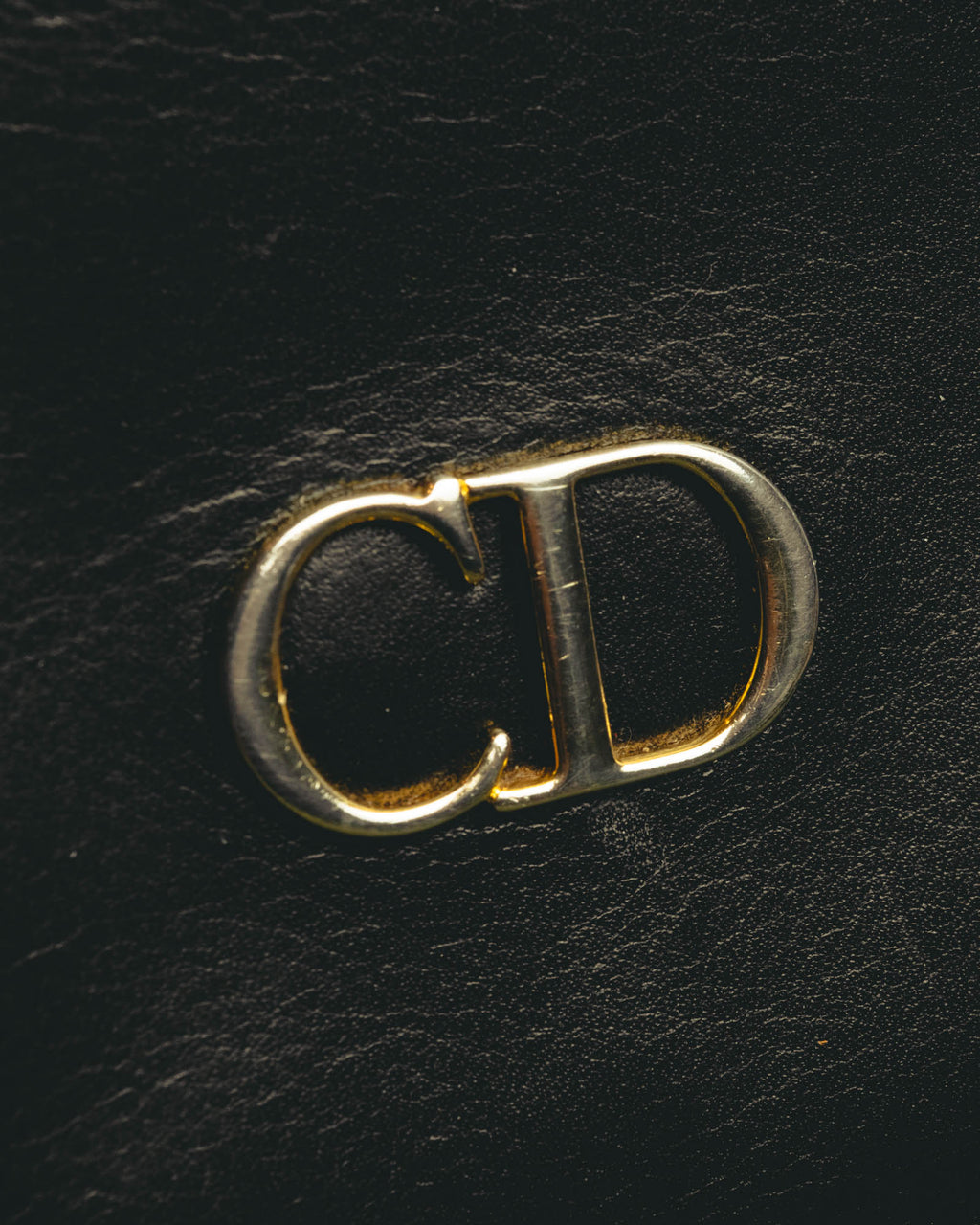 "Christian Dior" 80's-90's Black and red bifold wallet