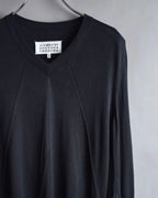 "MAISON MARGIELA" 15SS V-line panel design lightweight knit