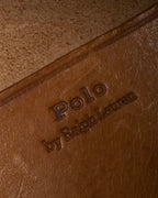 "Ralph Lauren" Metal stud design 2-way leather bag