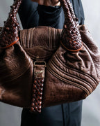 "FENDI" Brown color edition Spy bag