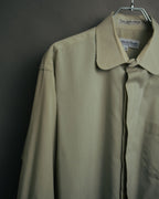 -MOOD Vintage Collections-
90’s Round collar fly front shirt