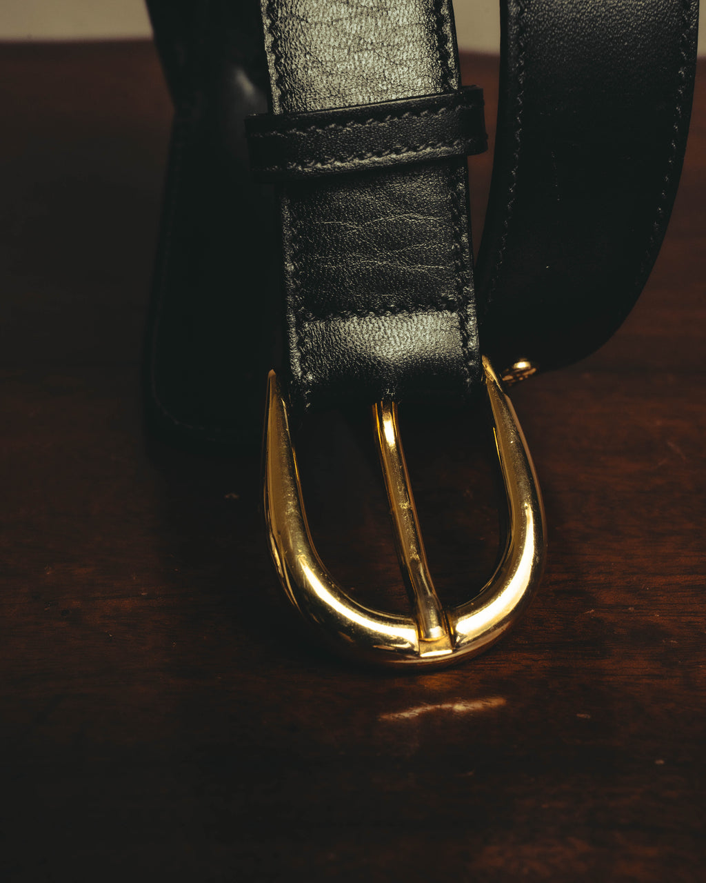 "CELINE" 90's-00's Classic horse carriage waist belt