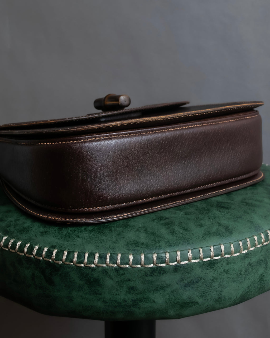 "GUCCI"「1947」 Bamboo handbag