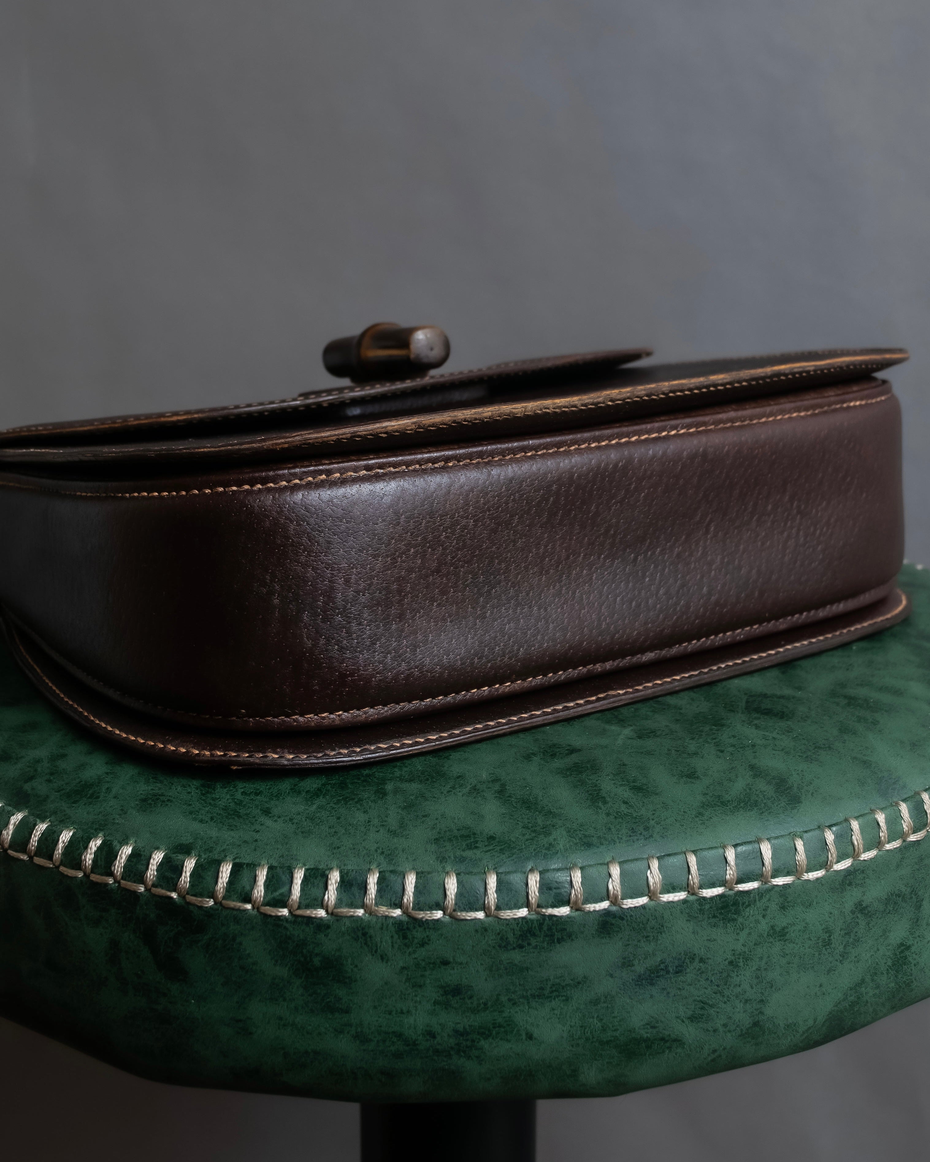 "GUCCI"「1947」 Bamboo handbag