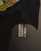 “Salvatore Ferragamo” 80’s-90’s Golf motif silk twill scarf