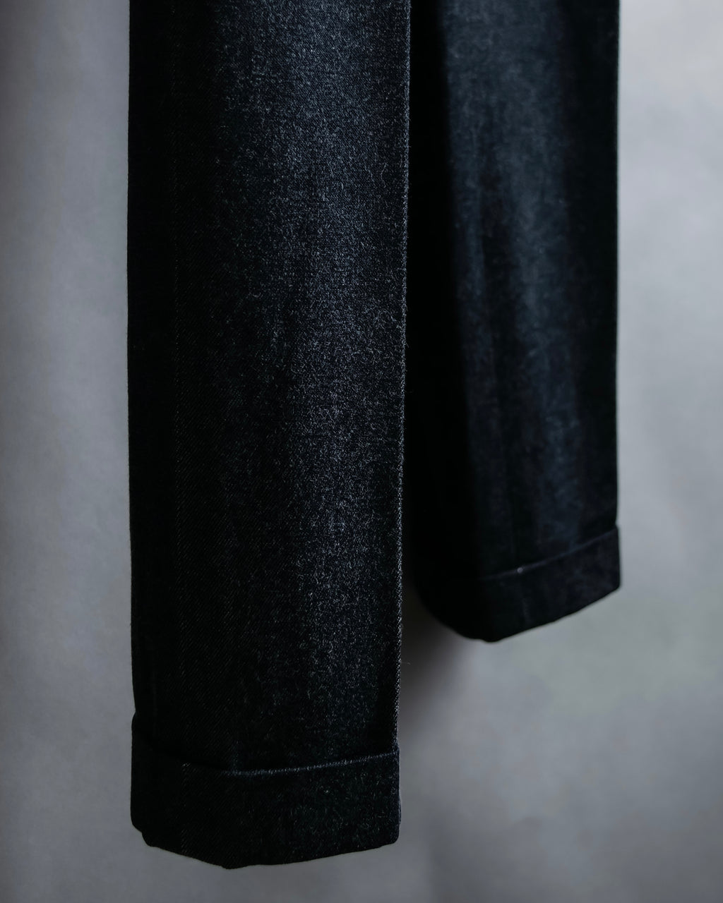 "PRADA" Wool cotton mix navy blue slacks