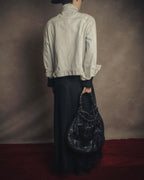 -SPECIAL- “miu miu” 2008-2012 Matelassé braided handle hobo bag