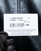 "Maison Margiela" Brown Leather Compact Wallet