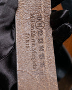 “Maison Margiela” Vera Pelle leather belt