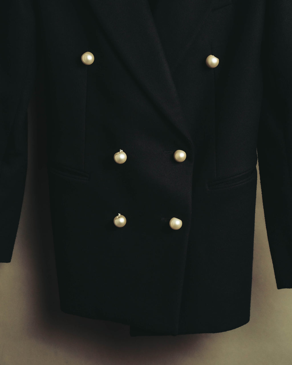 "CÉLINE" 10's Structured double-breasted blazer