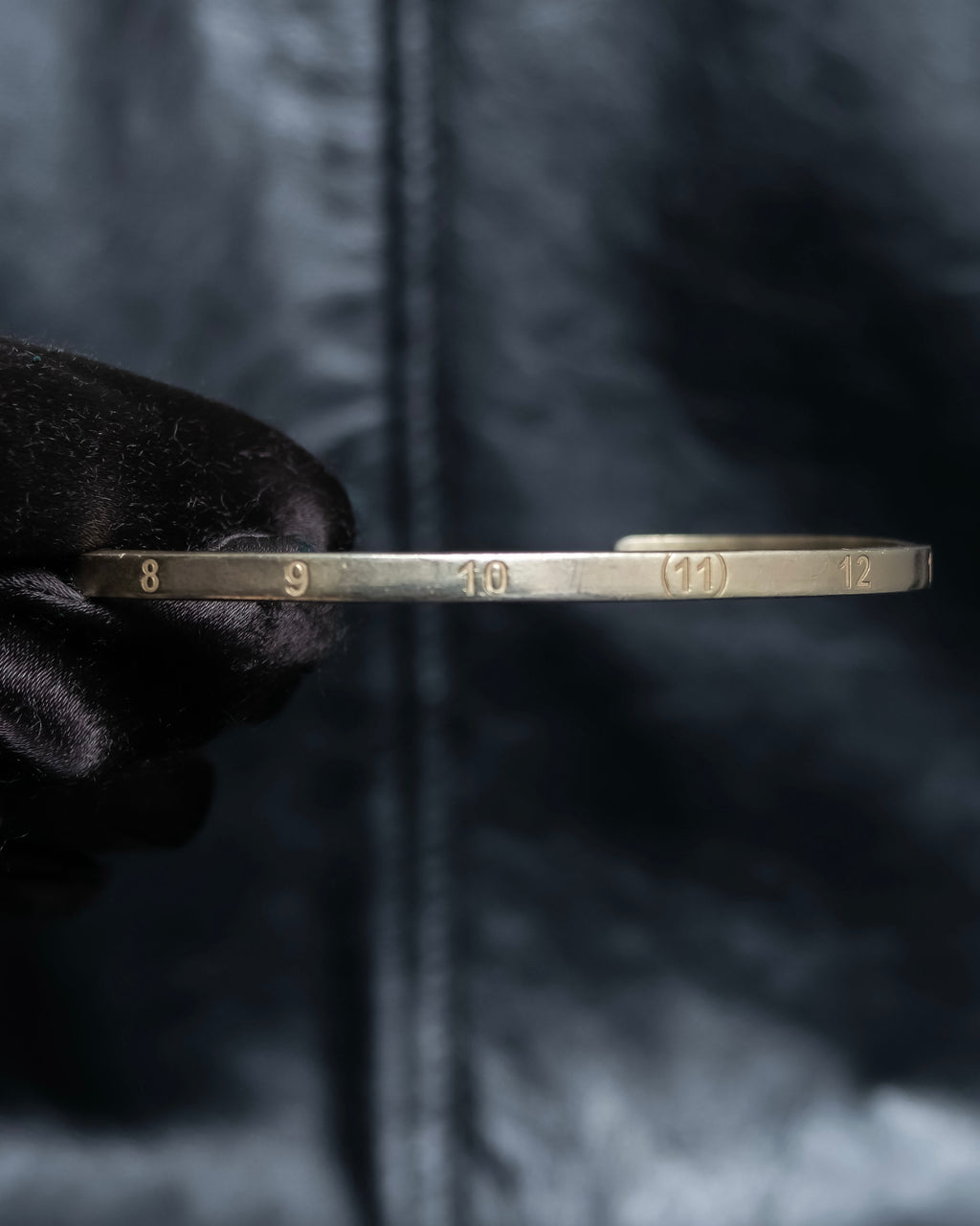 “Maison Margiela” Silver 925 number engraved bangle