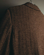 “WEEKEND MaxMara” 2010’s herringbone jersey single-button tailored jacket
