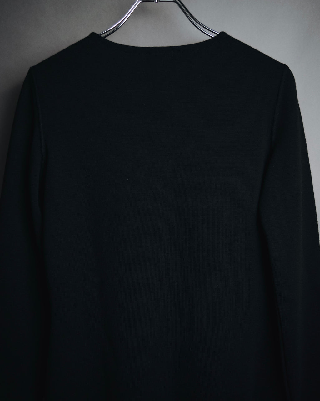 "HERMES" 00’s Minimal wool cashmere crewneck knit