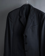 "ARMANI COLLEZIONI" Notched drape classically tailored jacket
